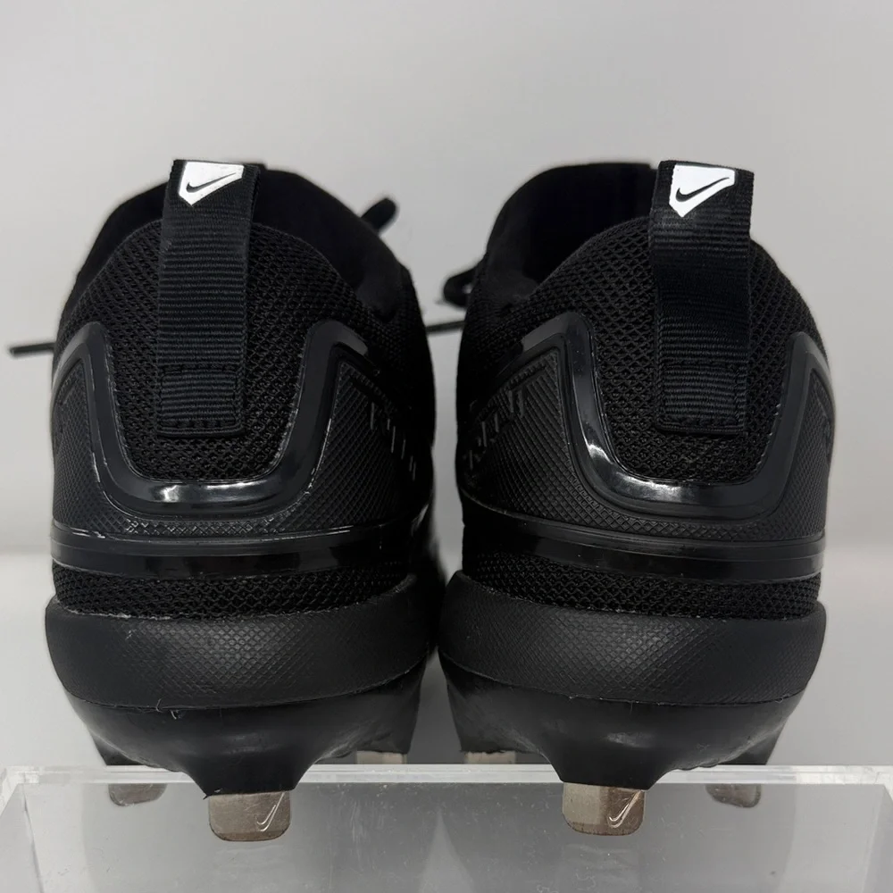 Nike Mike Trout Max Air Black and White Baseball Cleats Size 8